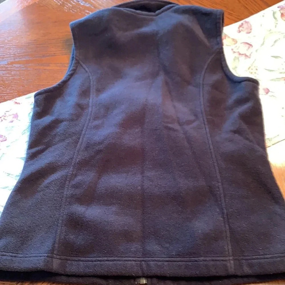 Columbia Fleece Zip Up Vest Medium - Picture 4 of 5
